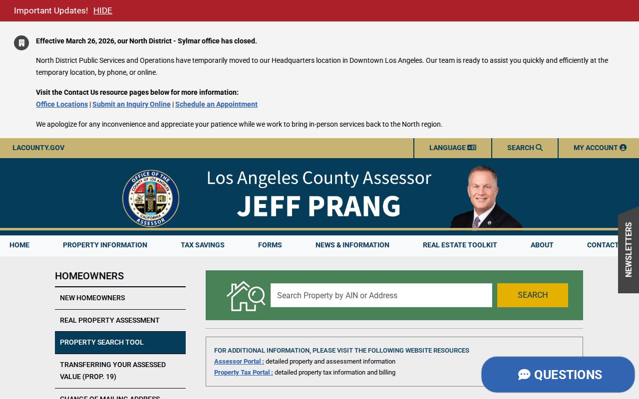 Paramount people search Los Angeles County property search